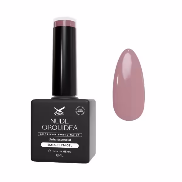 Esmalte em Gel Nude Orquídea - Linha Essencial 8ml