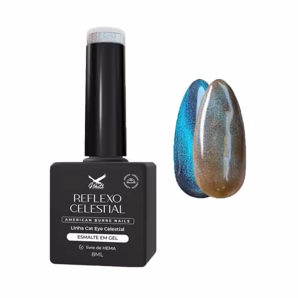 Esmalte em Gel Reflexo Celestial - Linha Cat Eye Celestial 8ml