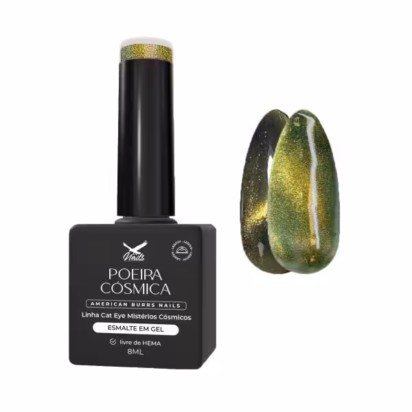 Esmalte em Gel Poeira Cósmica - Linha Cat Eye Mistérios Cósmicos 8ml