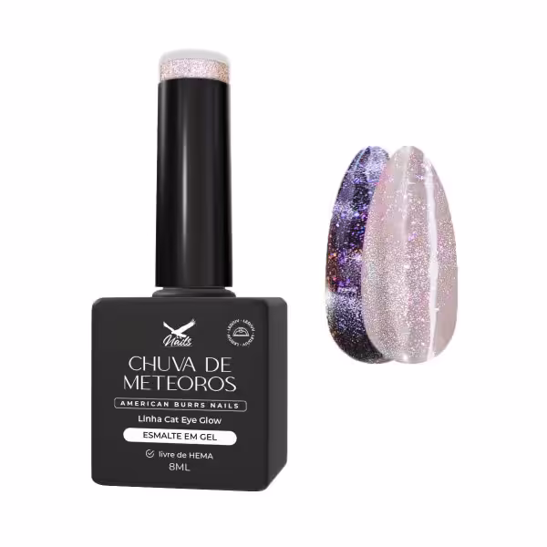 Esmalte em Gel Chuva de Meteoros - Linha Cat Eye Glow 8ml