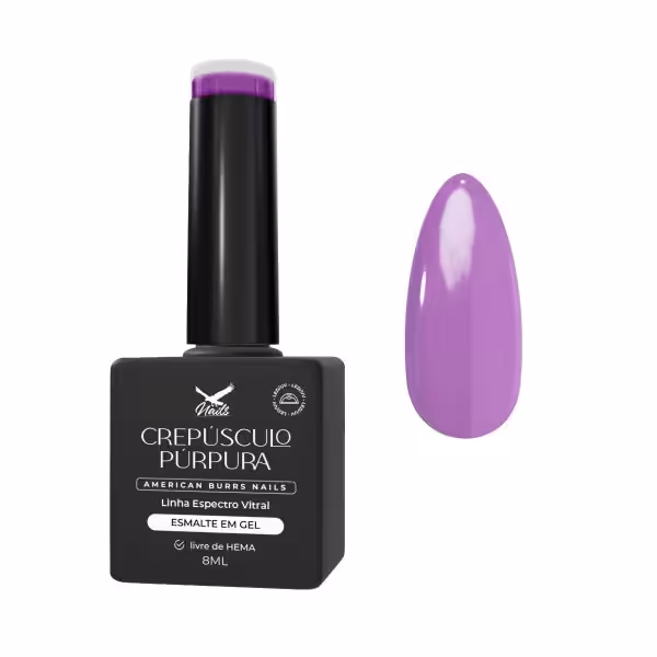 Esmalte em Gel Crepúsculo Púrpura - Linha Espectro Vitral 8ml