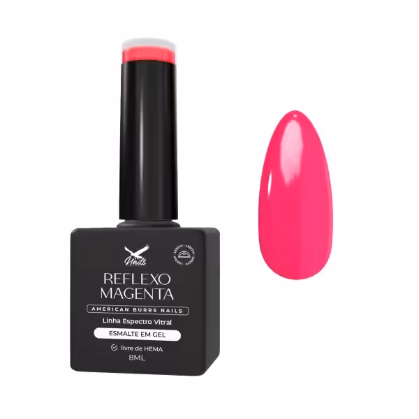 Esmalte em Gel Reflexo Magenta - Linha Espectro Vitral 8ml