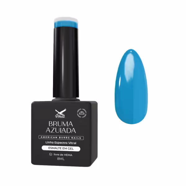 Esmalte em Gel Bruma Azulada - Linha Espectro Vitral 8ml