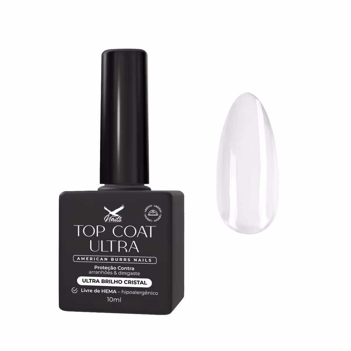 15376746207-top-coat-ultra-produto-mockup.jpg Top Coat Ultra Super Crystal Anti-Arranhão 10 ml - Imagem 1