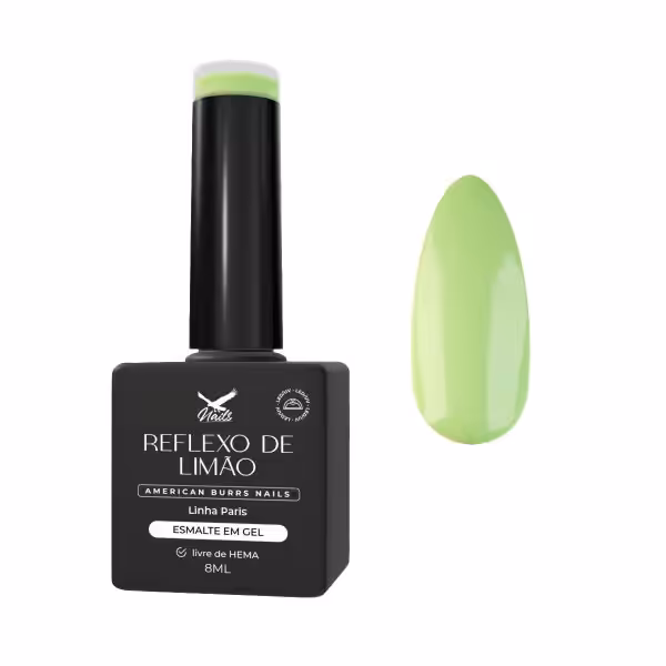 Esmalte em Gel Reflexo de Limão – Linha Paris 8ml