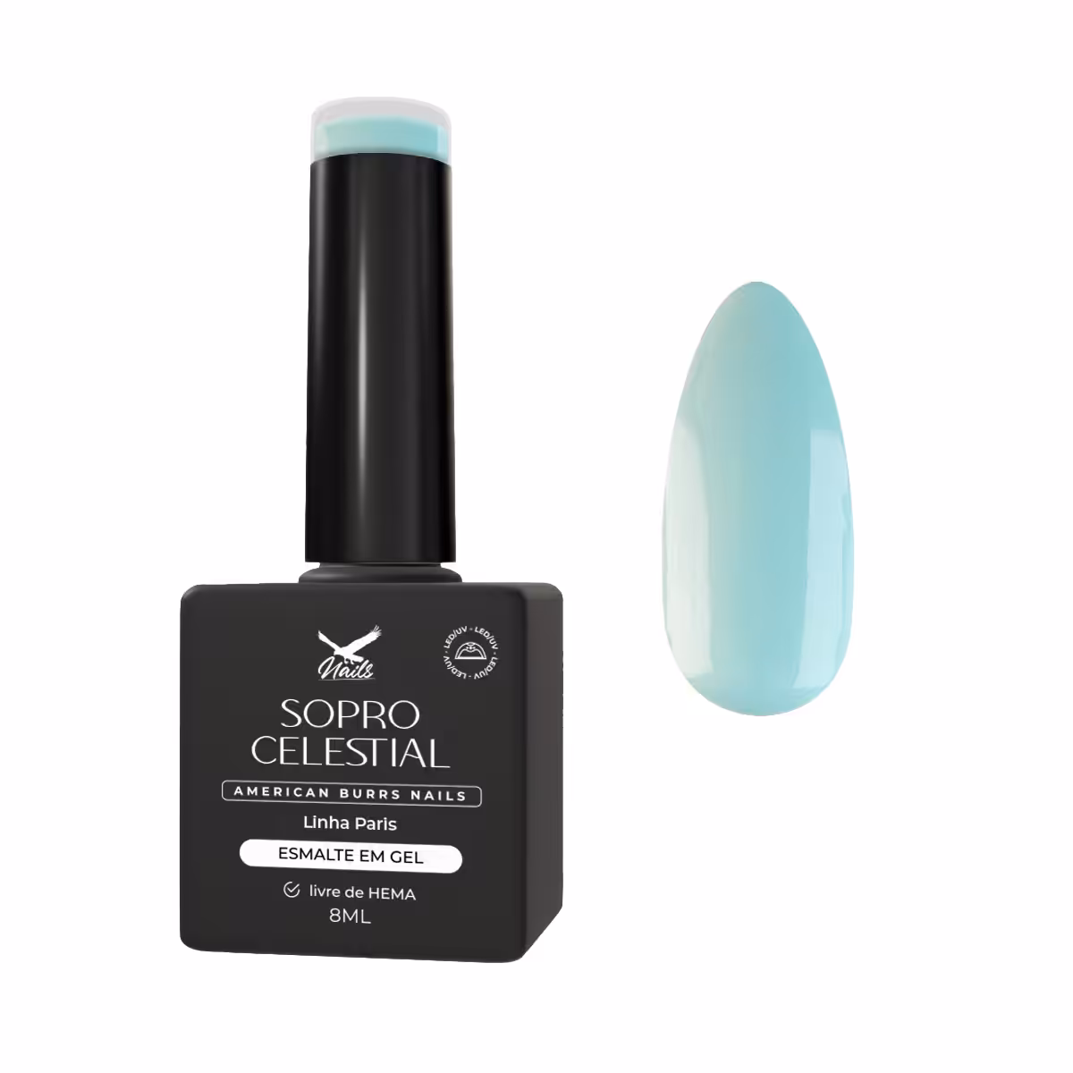 15379003317-sopro-celestial.jpg Esmalte em Gel Sopro Celestial – Linha Paris 8ml - Imagem 1