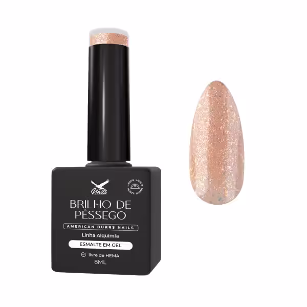 Esmalte em Gel Brilho de Pêssego – Linha Alquimia 8ml