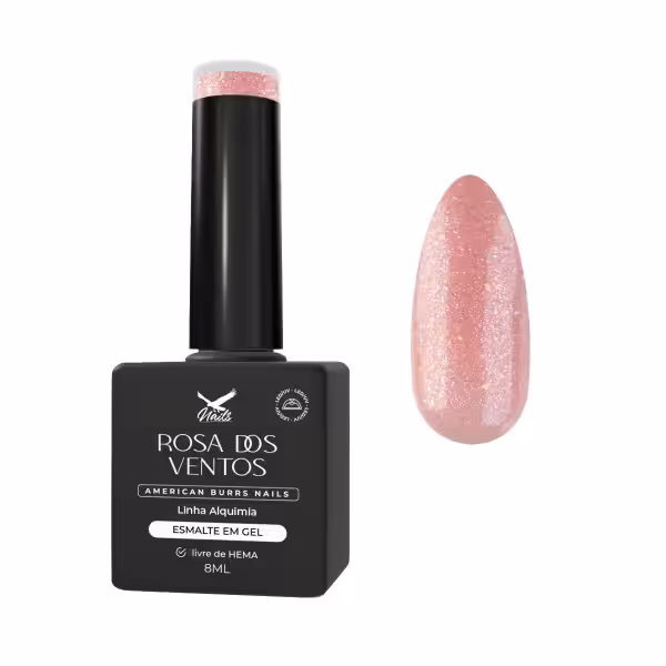Esmalte em Gel Rosa dos Ventos – Linha Alquimia 8ml