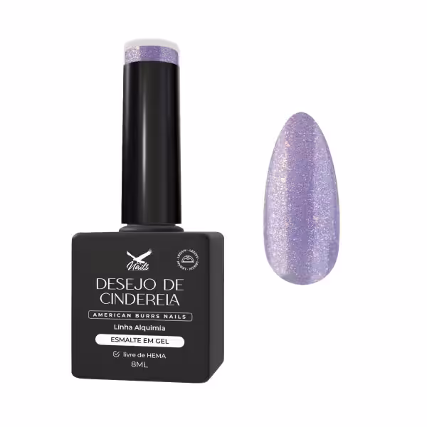 Esmalte em Gel Desejo de Cinderela – Linha Alquimia 8ml