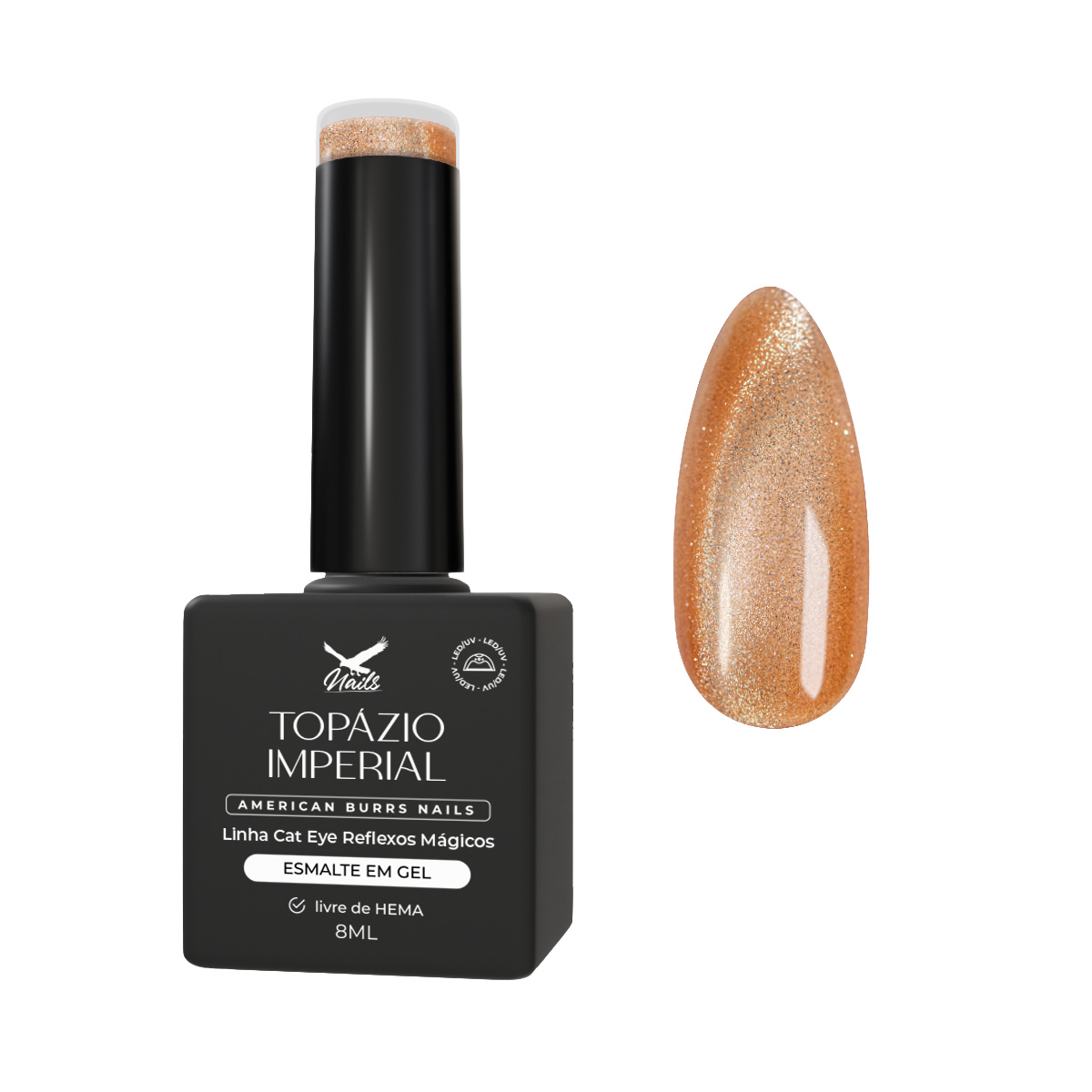15380248424-topazio-imperial-produto-mockup-linha-reflexos-magicos.jpg Esmalte em Gel Topázio Imperial – Linha Cat Eye Reflexos Mágicos 8ml - Imagem 1