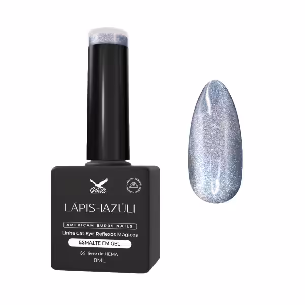 Esmalte em Gel Lápis-lazúli – Linha Cat Eye Reflexos Mágicos 8ml