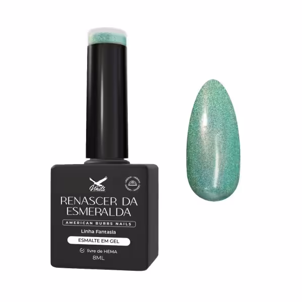 Esmalte em Gel Renascer da Esmeralda – Linha Fantasia 8ml
