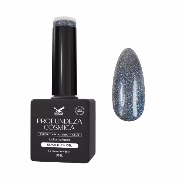 Esmalte em Gel Profundeza Cósmica – Linha Reflexos 8ml