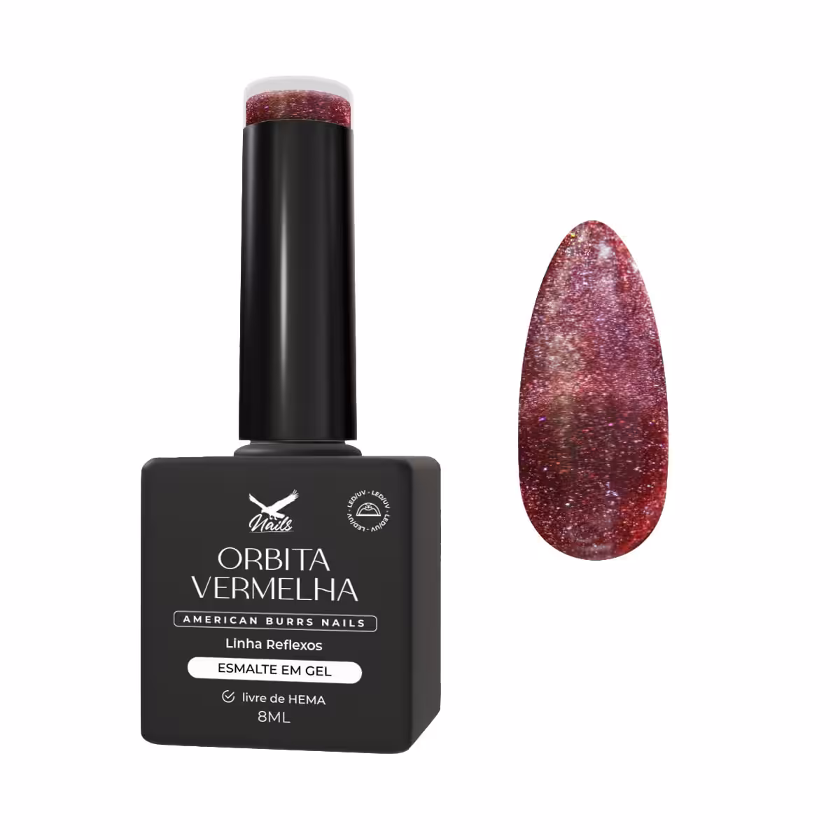 15381211107-orbita-vermelha-produto-mockup-linha-reflexos-cat-eye.jpg Esmalte em Gel Orbita Vermelha – Linha Reflexos Cat Eye 8ml - Imagem 1