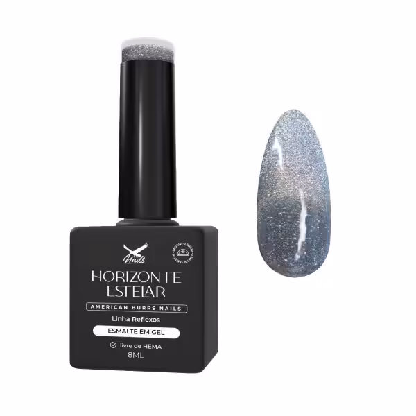 Esmalte em Gel Horizonte Estelar – Linha Reflexos Cat Eye 8ml