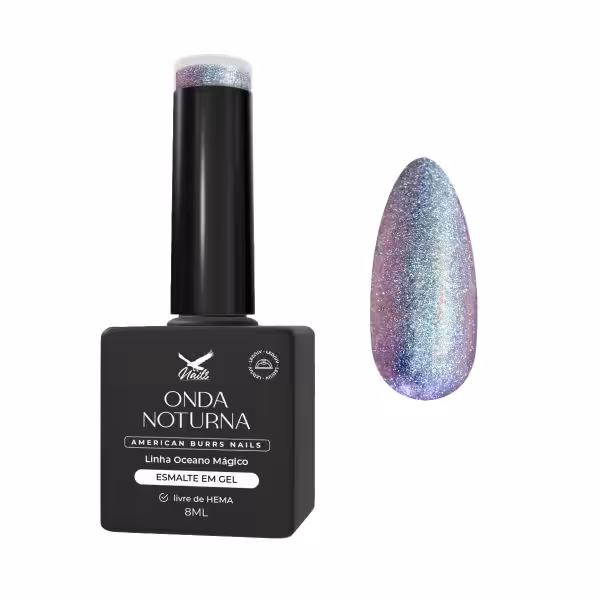 Esmalte em Gel Onda Noturna – Linha Oceano Mágico 8ml