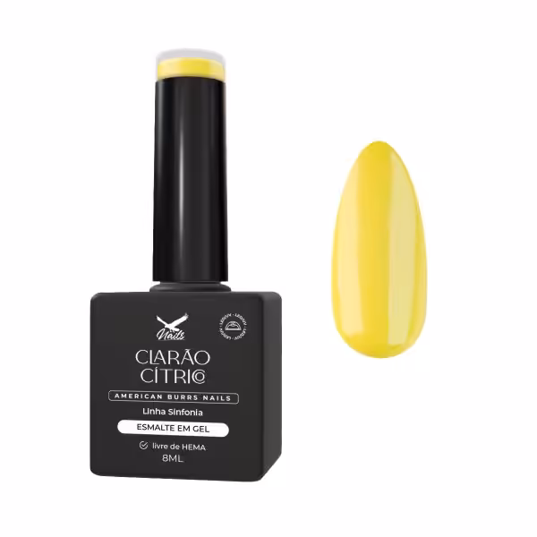 Esmalte em Gel Clarão Cítrico – Linha Sinfonia 8ml