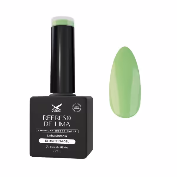 Esmalte em Gel Refresco de Lima – Linha Sinfonia 8ml