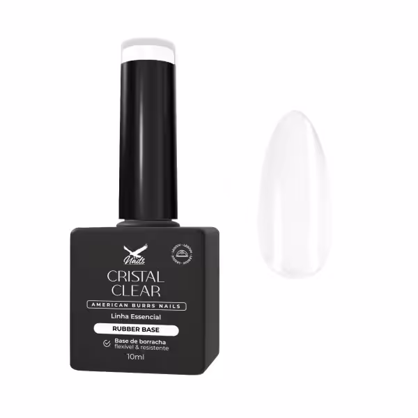 Rubber Base Cristal Clear Linha Essencial 10 ml
