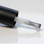 Rubber Base Gelo Rosado Linha Glitter Arco-Íris 10 ml - Imagem 2