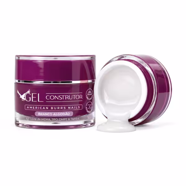 Gel Construtor Branco Algodão 30g