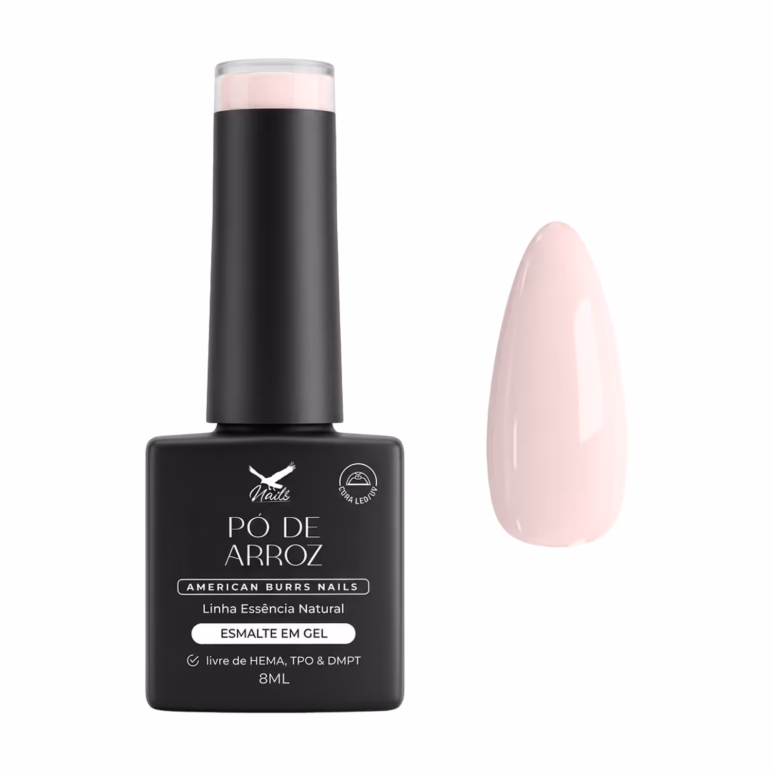 15625739831-en-par-01-capa-v1.jpg Esmalte em Gel Pó de Arroz - Linha Essência Natural 8ml - Imagem 1